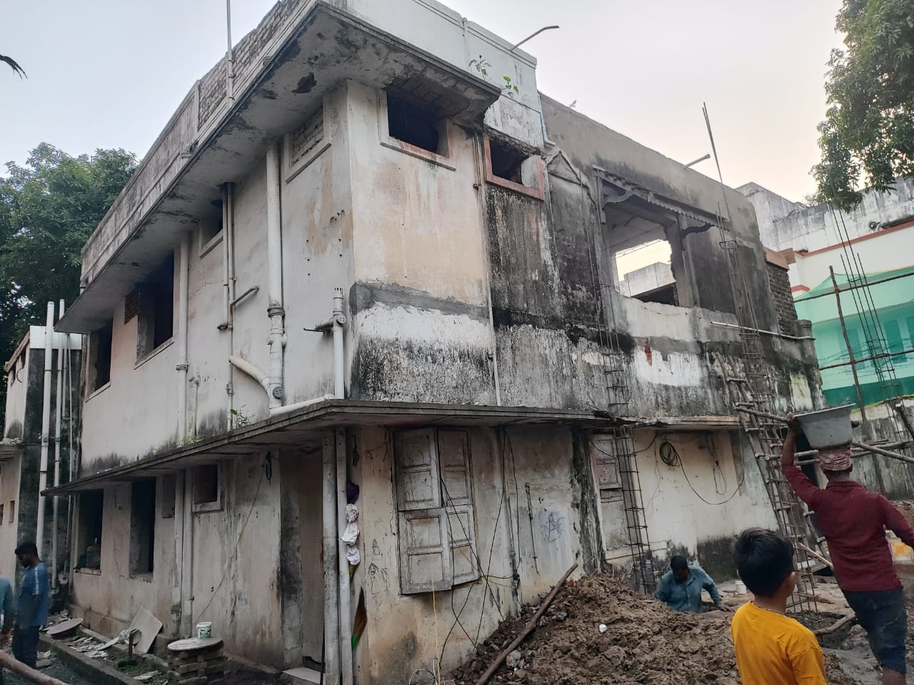 Heavy Loader at Mining Site for construction material